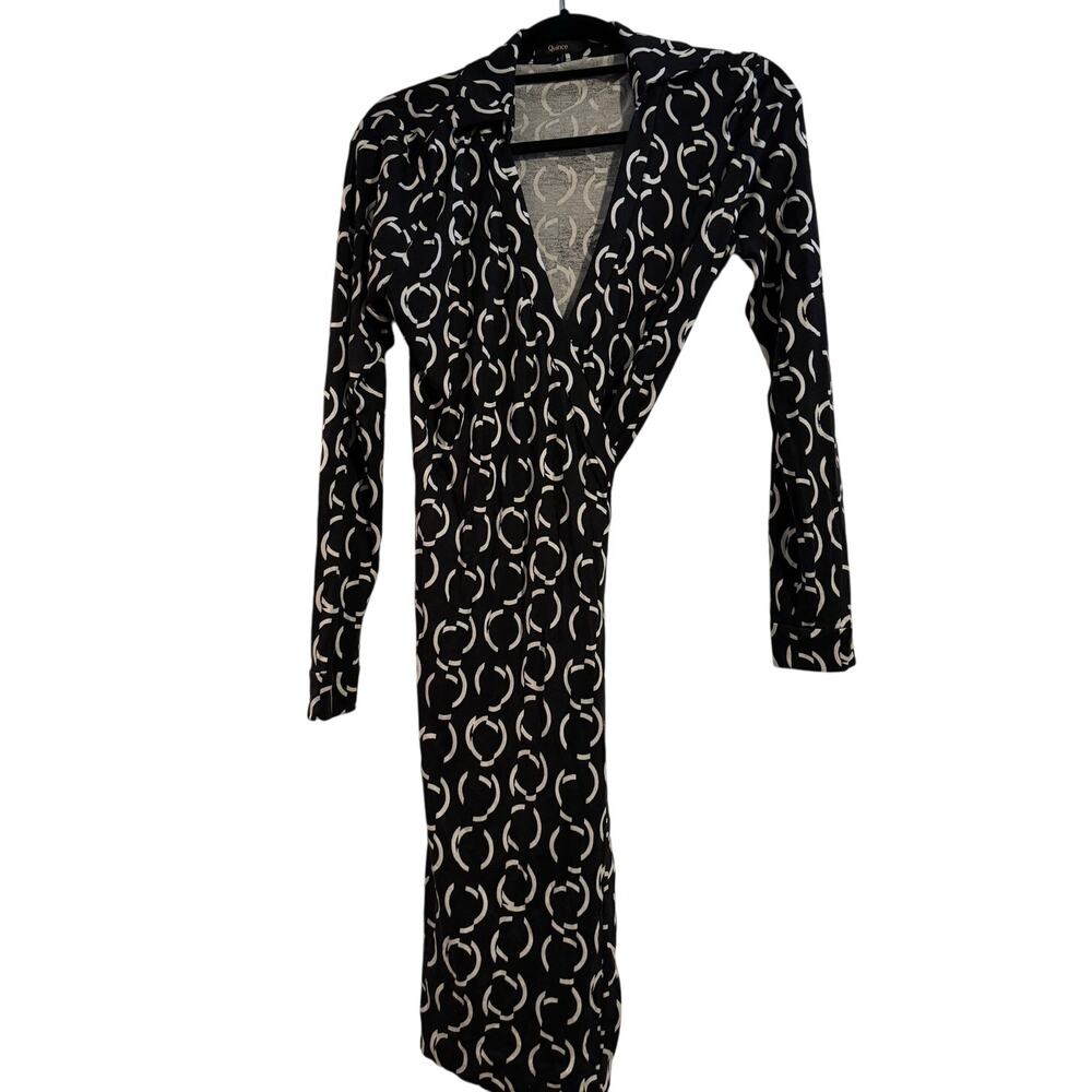 Quince 100% Silk Wrap Mini Dress Size Small